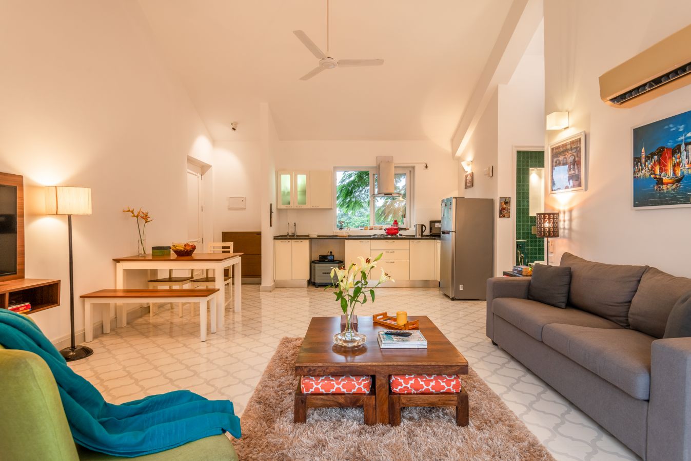 Santa Terra - Apartment - 205 - Living room Interior