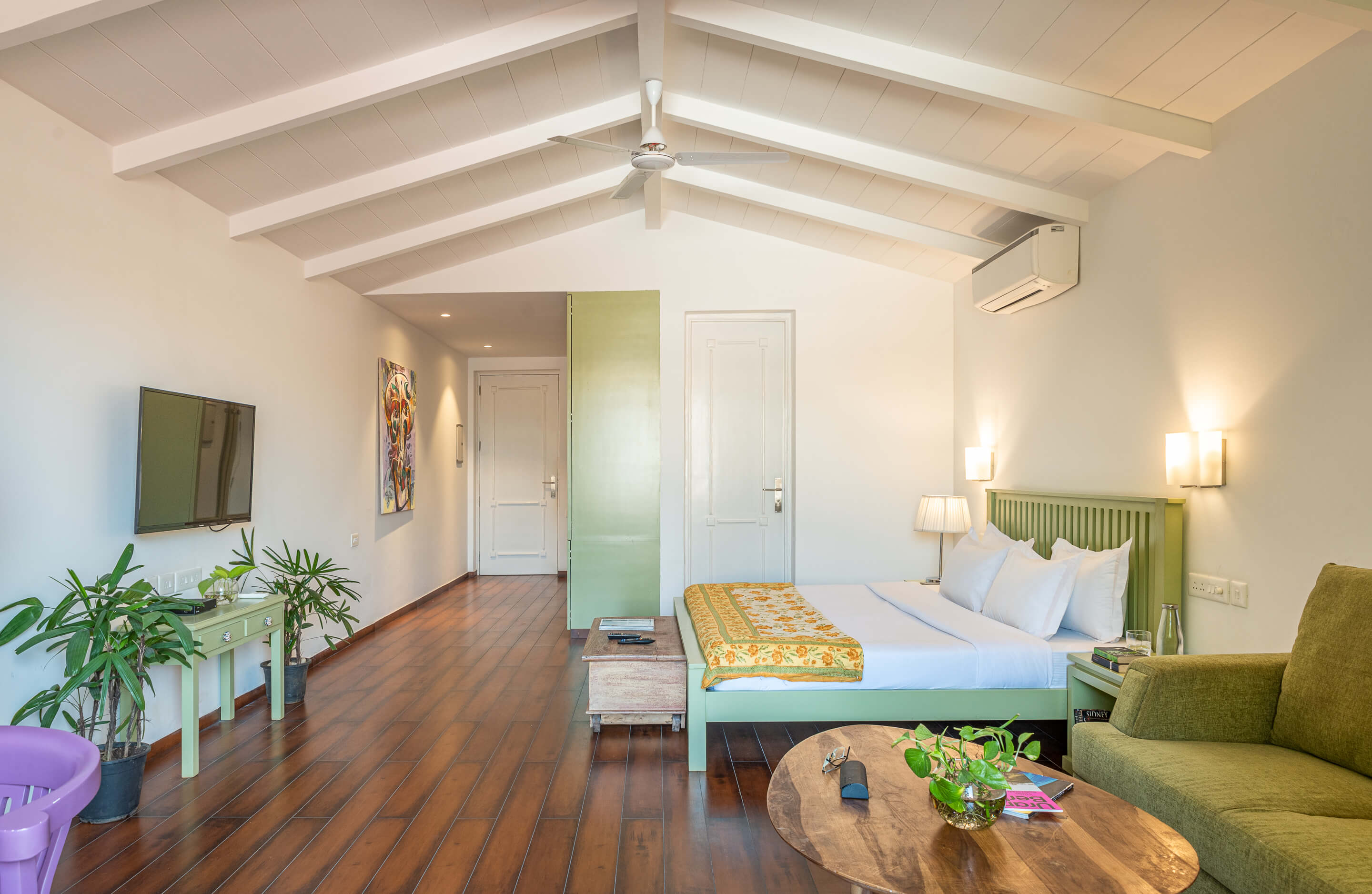 Santa Terra - Apartment - Green Studio - Living room Interior