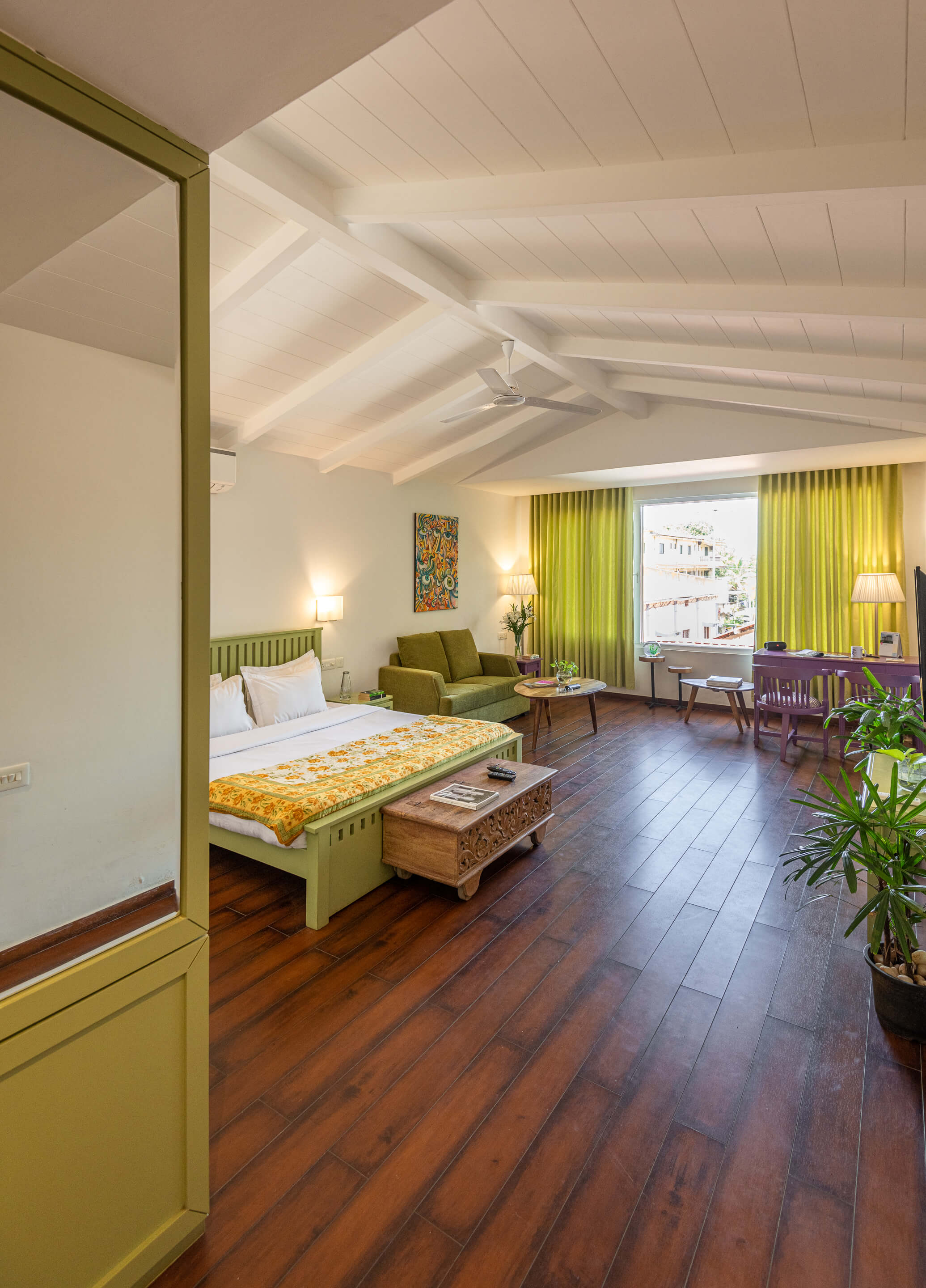 Santa Terra - Apartment - Green Studio - Living room Interior