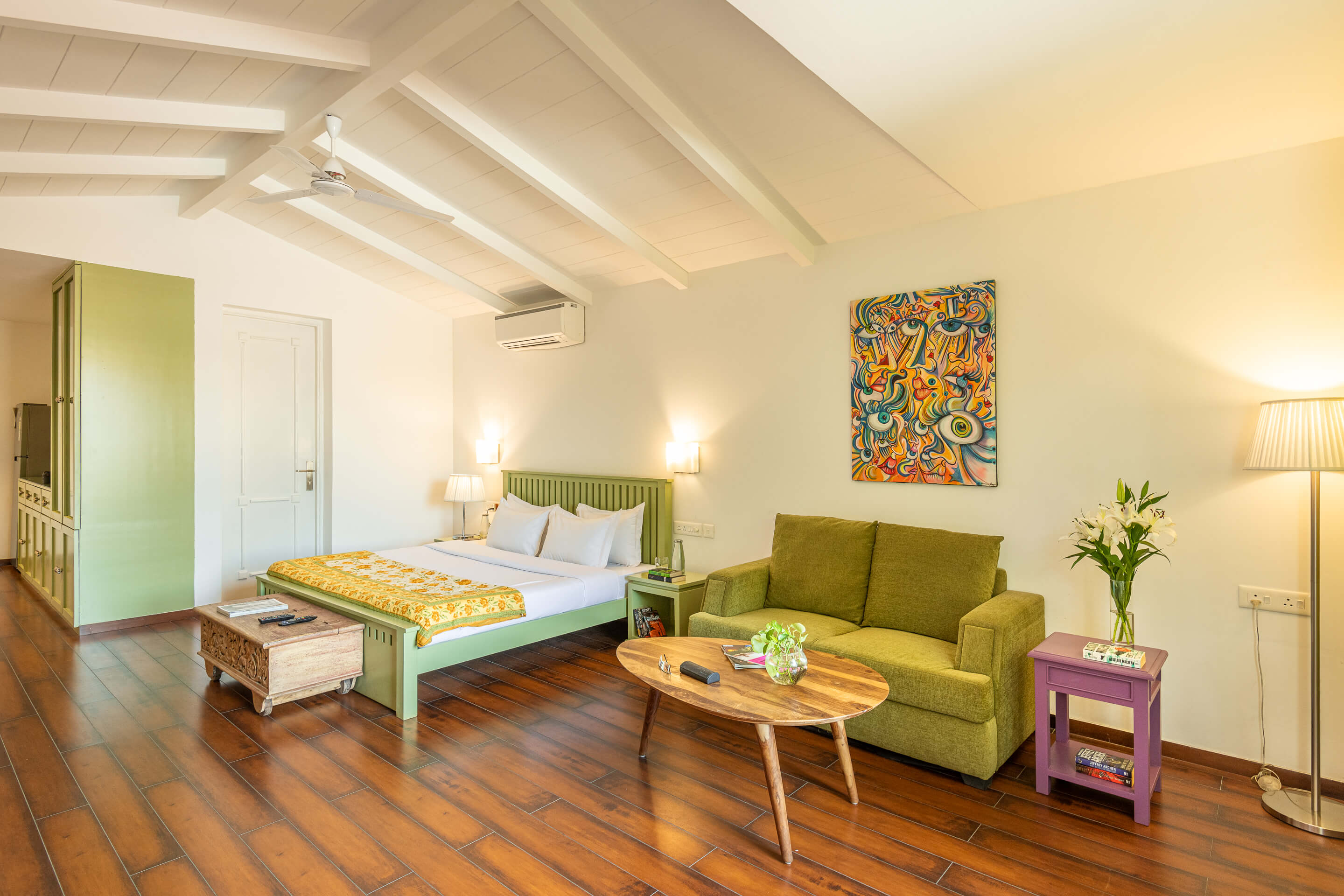 Santa Terra - Apartment - Green Studio - Living room Interior