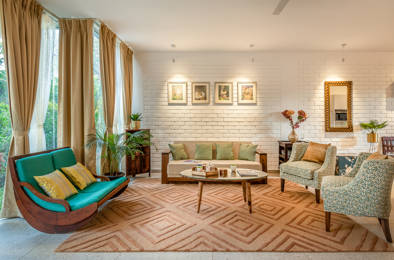 El Arbol - Apartment - 01 - Living room Interior