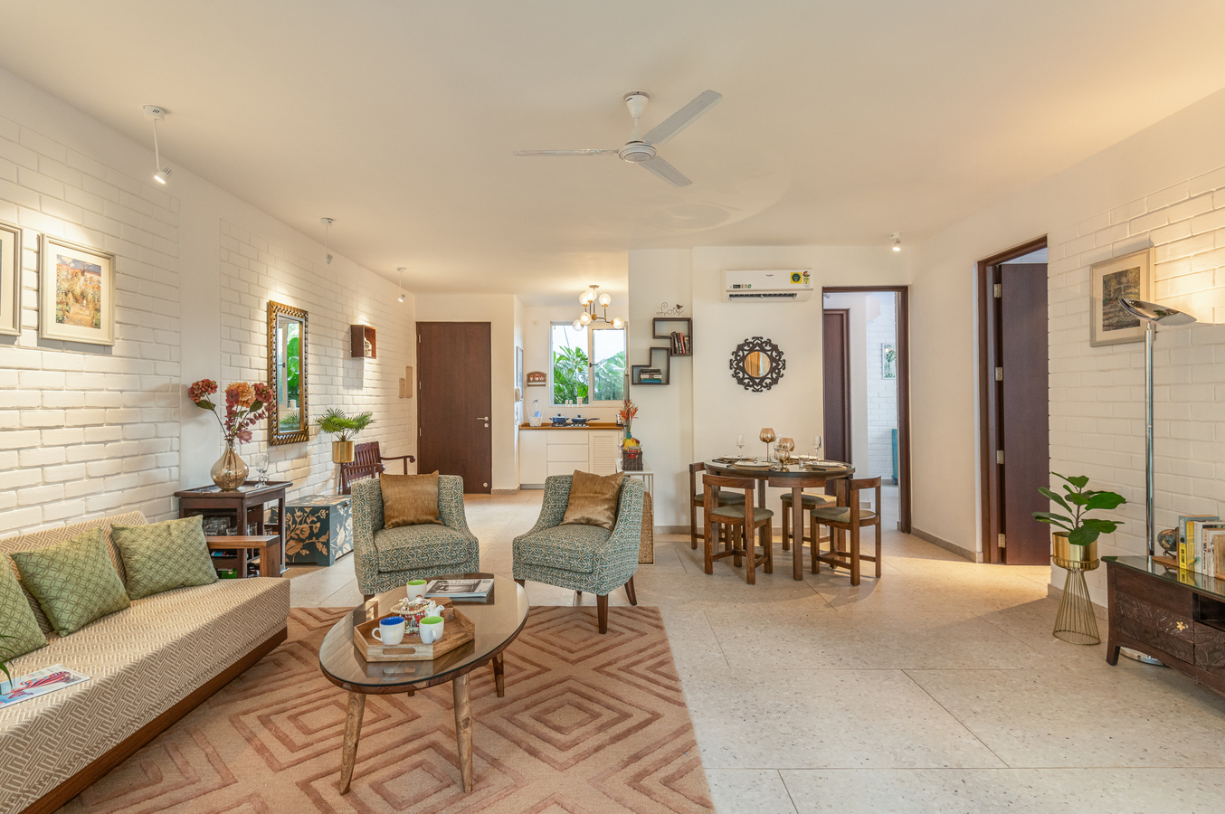 El Arbol - Apartment - 01 - Living room Interior