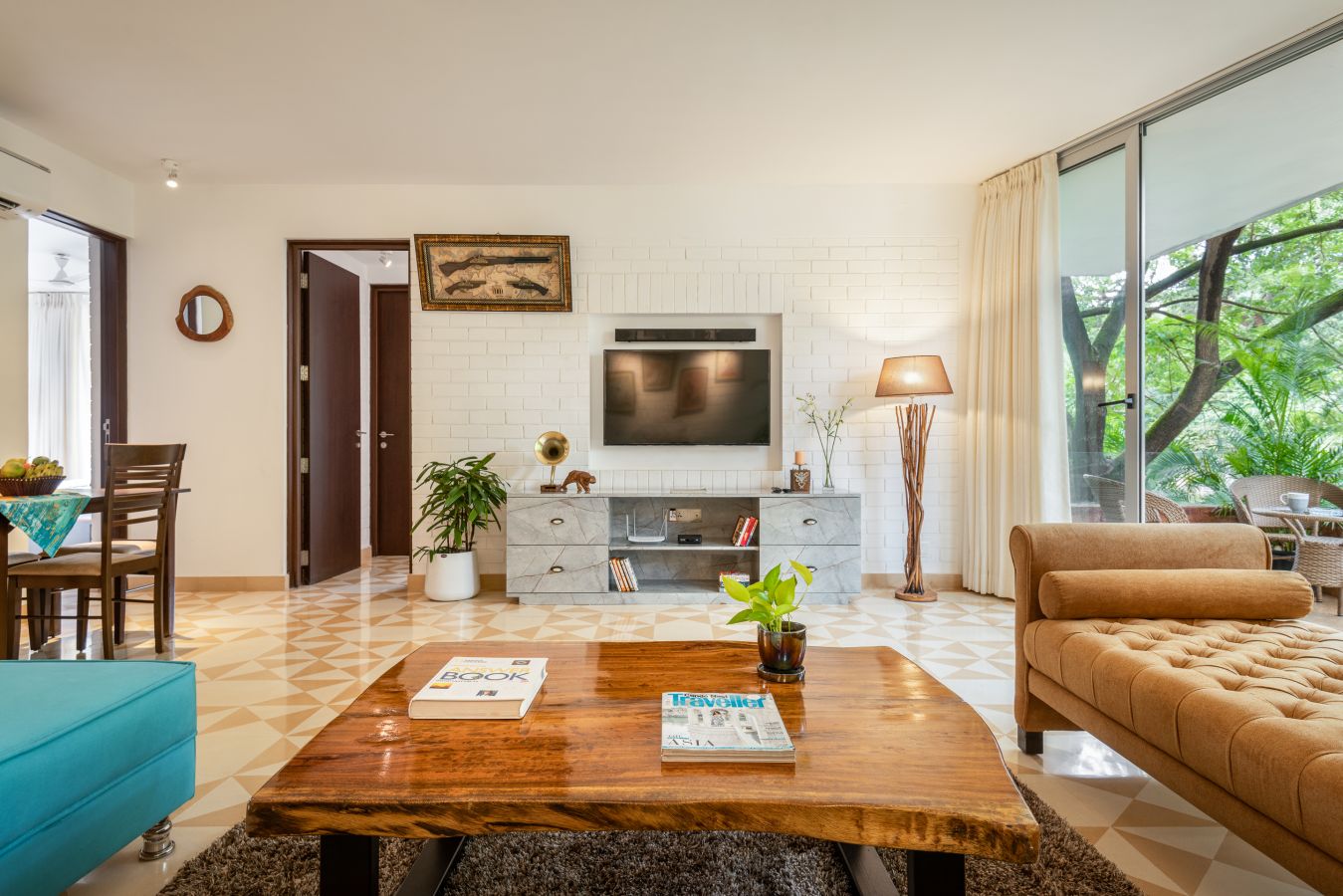 El Arbol - Apartment - 103 - Living room Interior