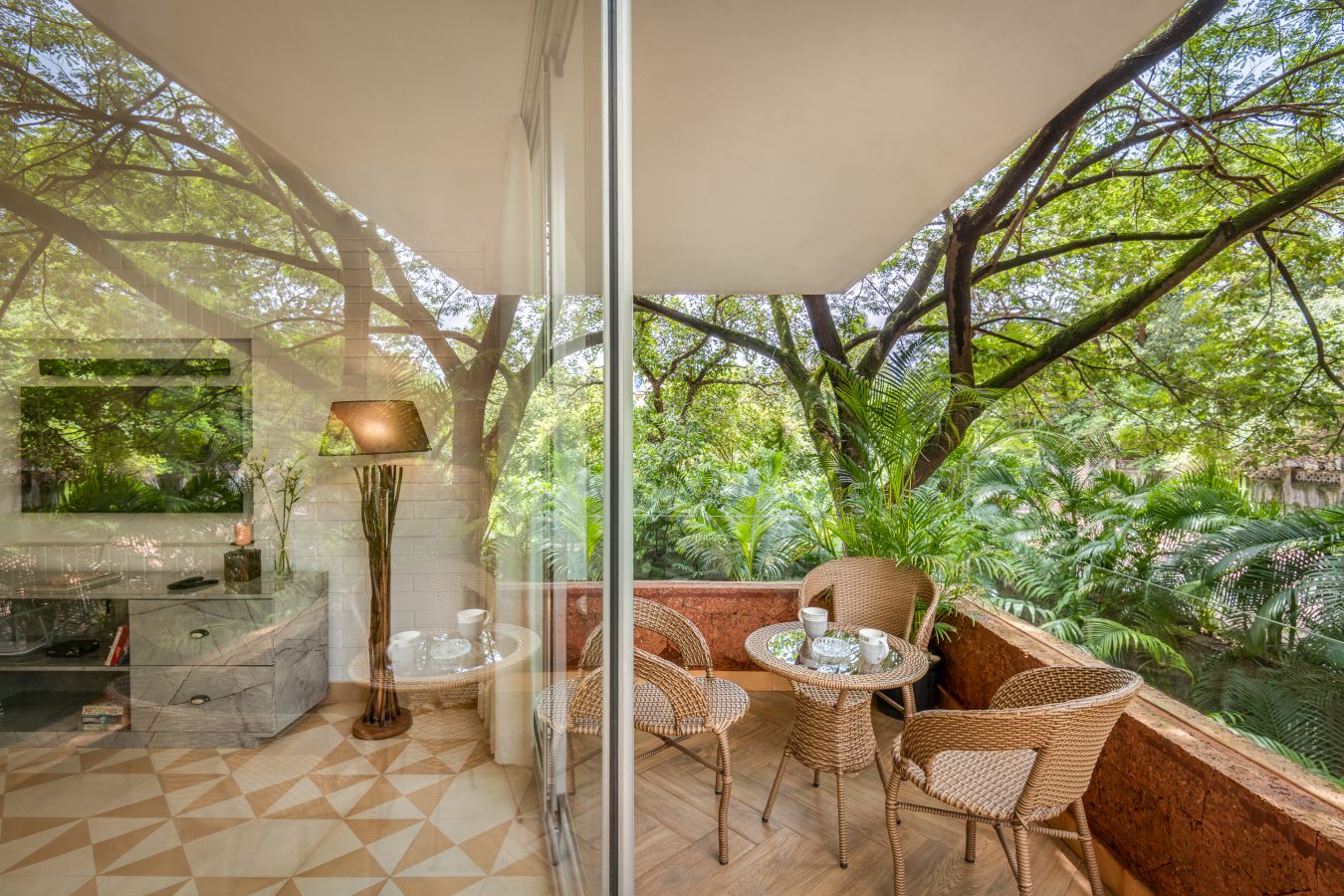 El Arbol - Apartment - 103 - Balcony view