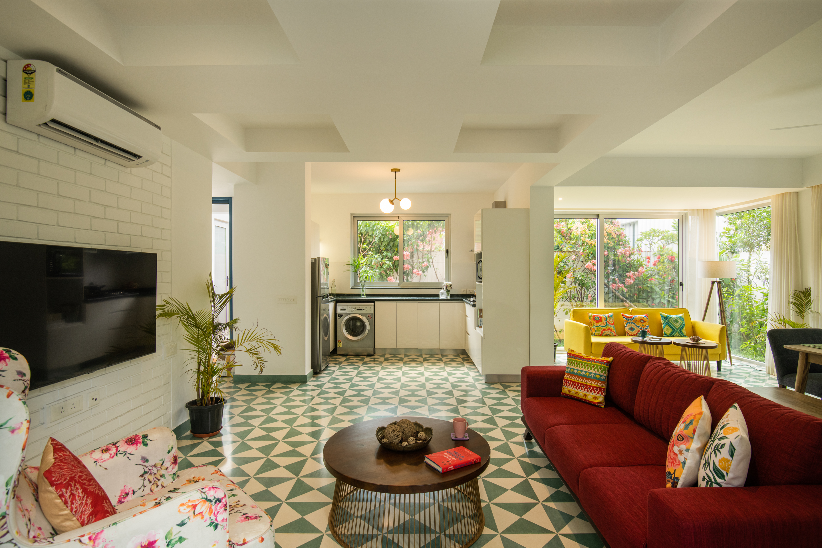 El Tesoro - Apartment - F1 - Living room Interior