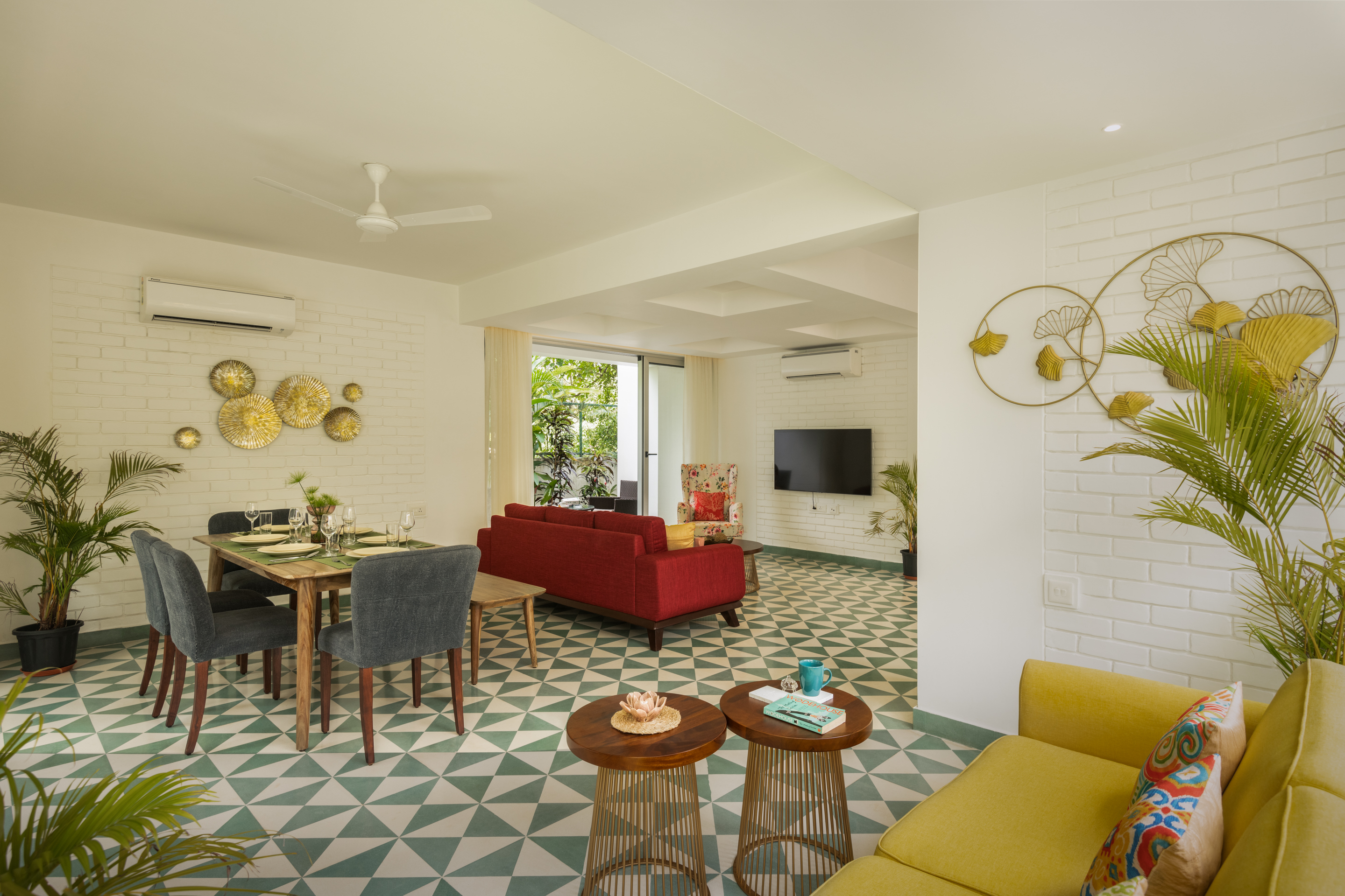 El Tesoro - Apartment - F1 - Living room Interior