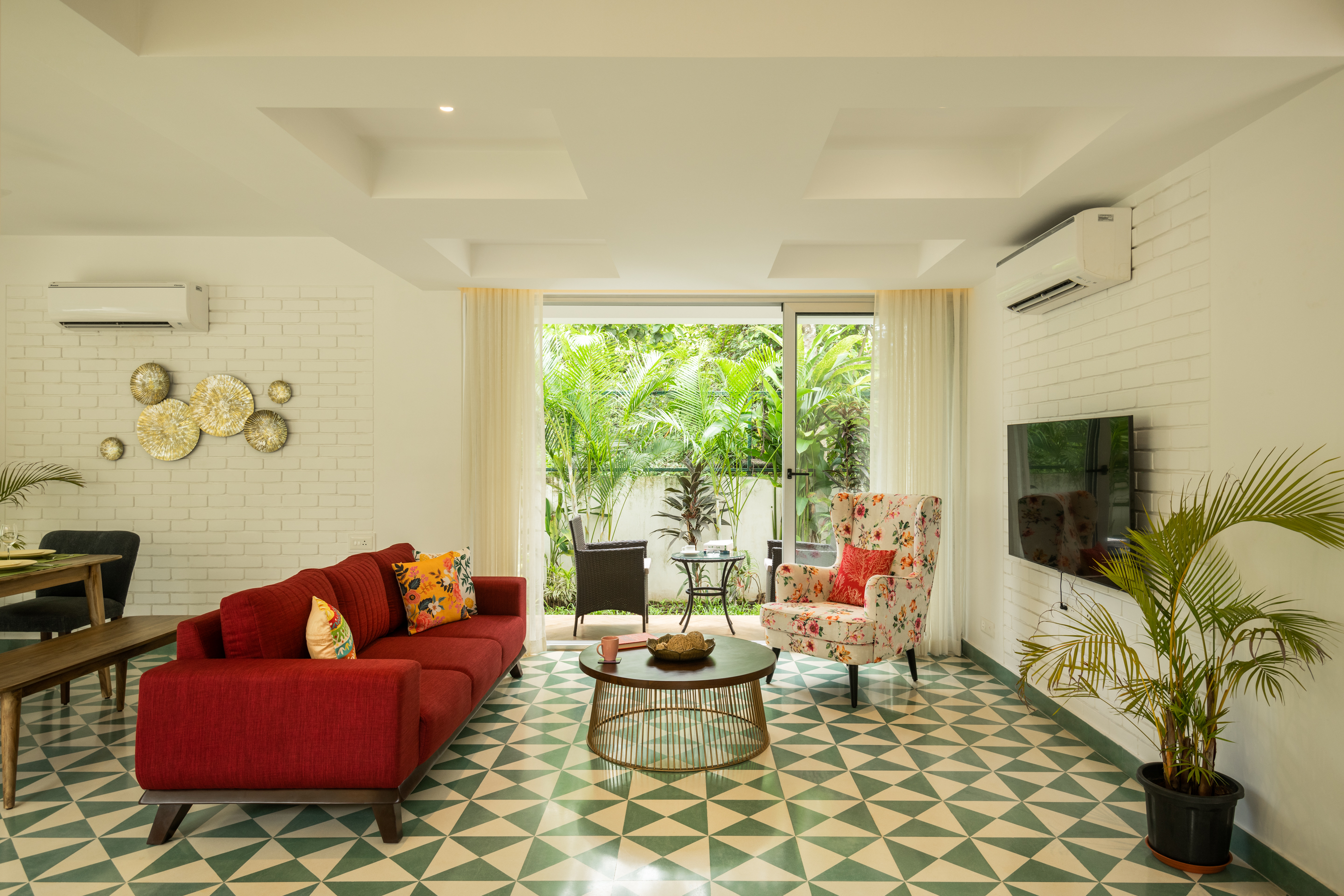 El Tesoro - Apartment - F1 - Living room Interior