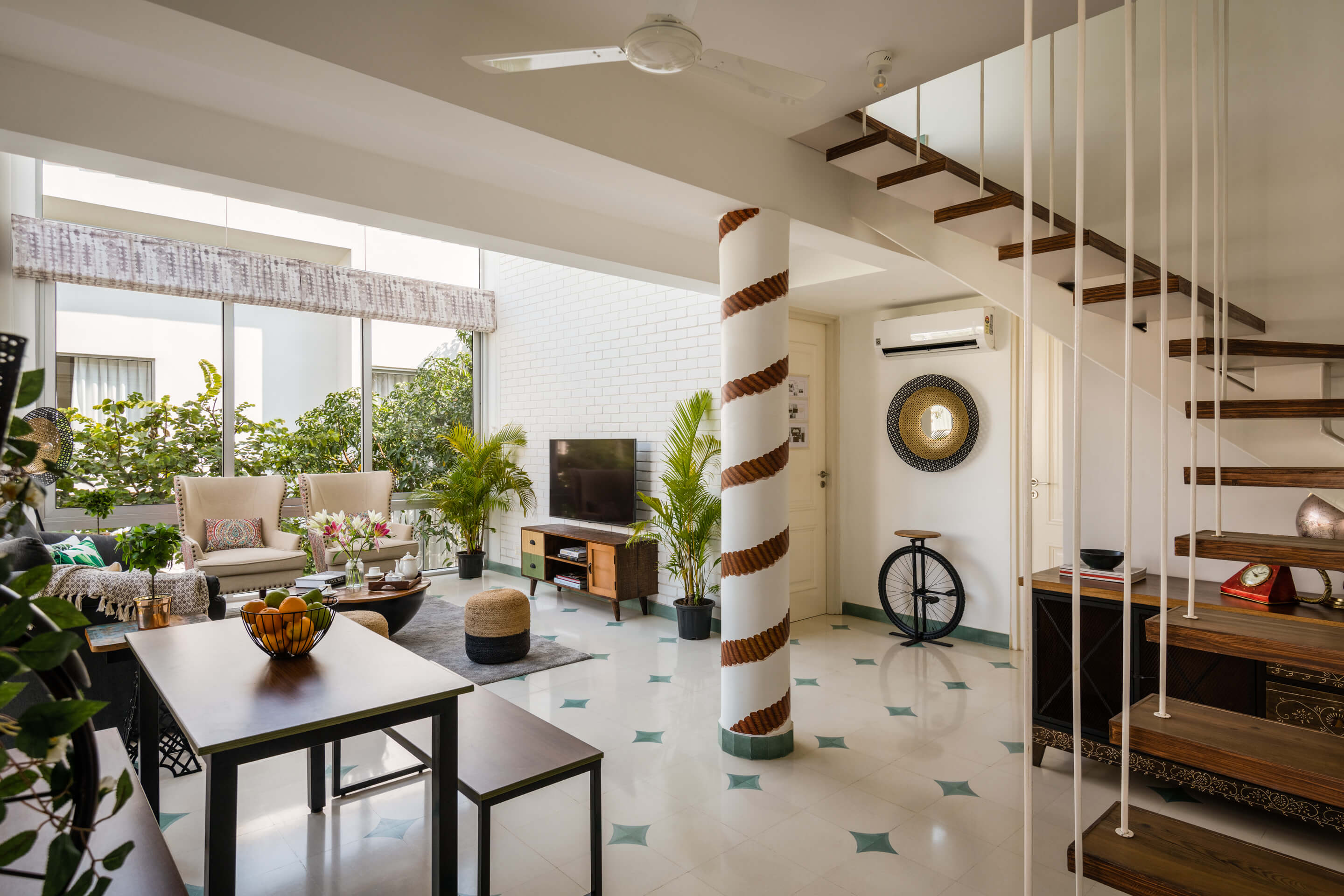 El Tesoro - Apartment - B3 - Living room Interior