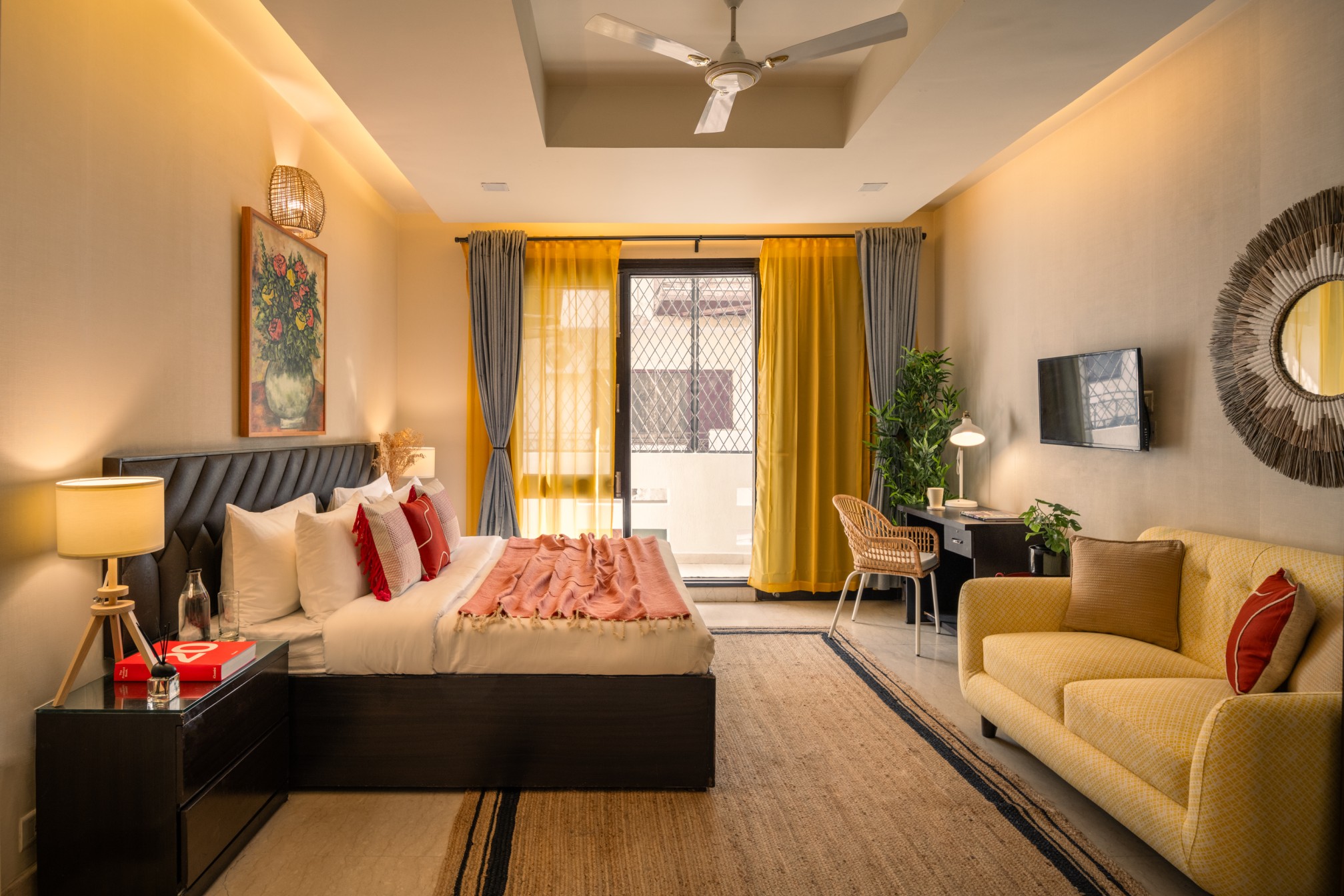The City Abode - Apartment - A - Bedroom interior