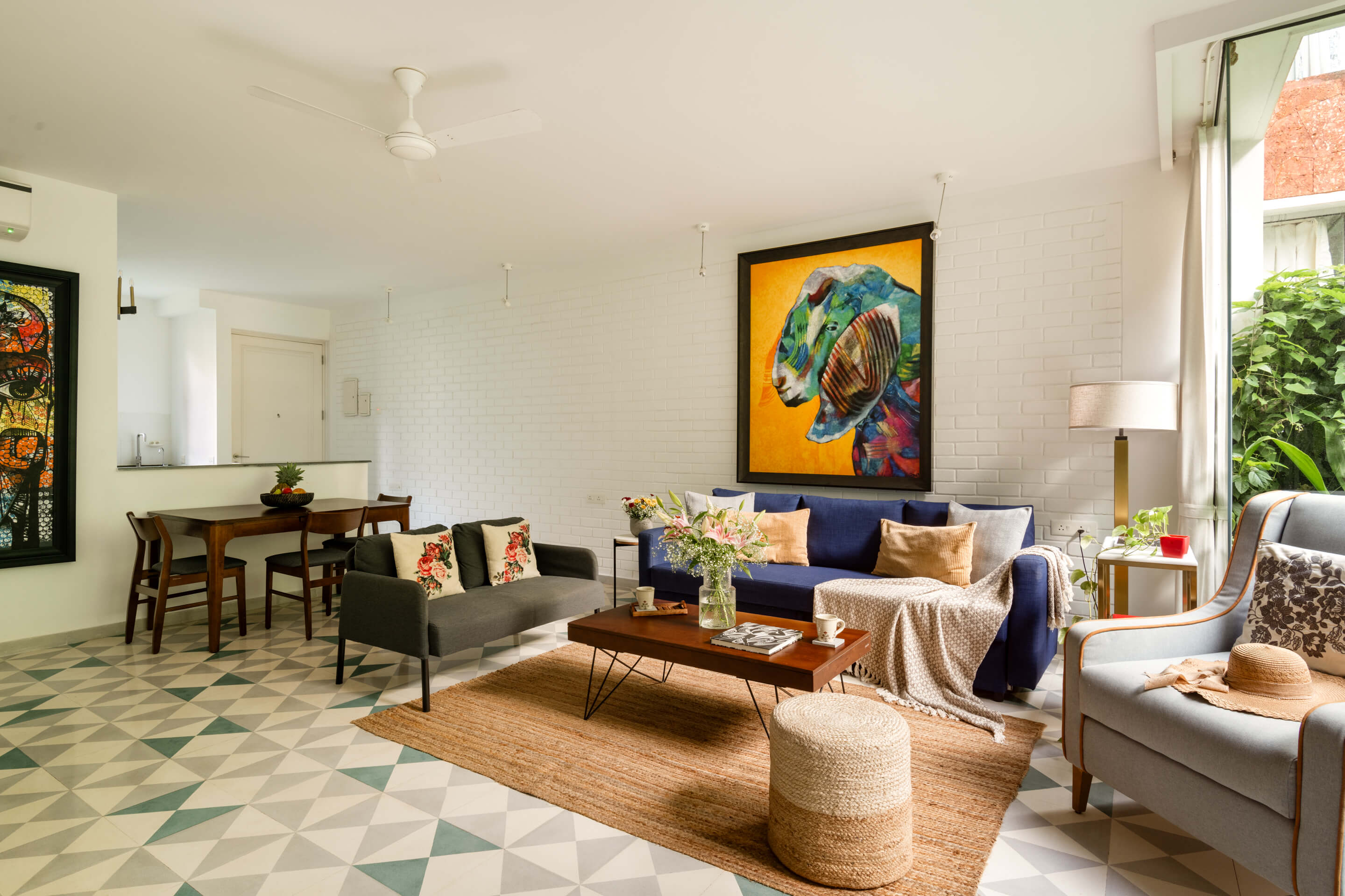 El Sereno - Apartment - 04 - Living room Interior