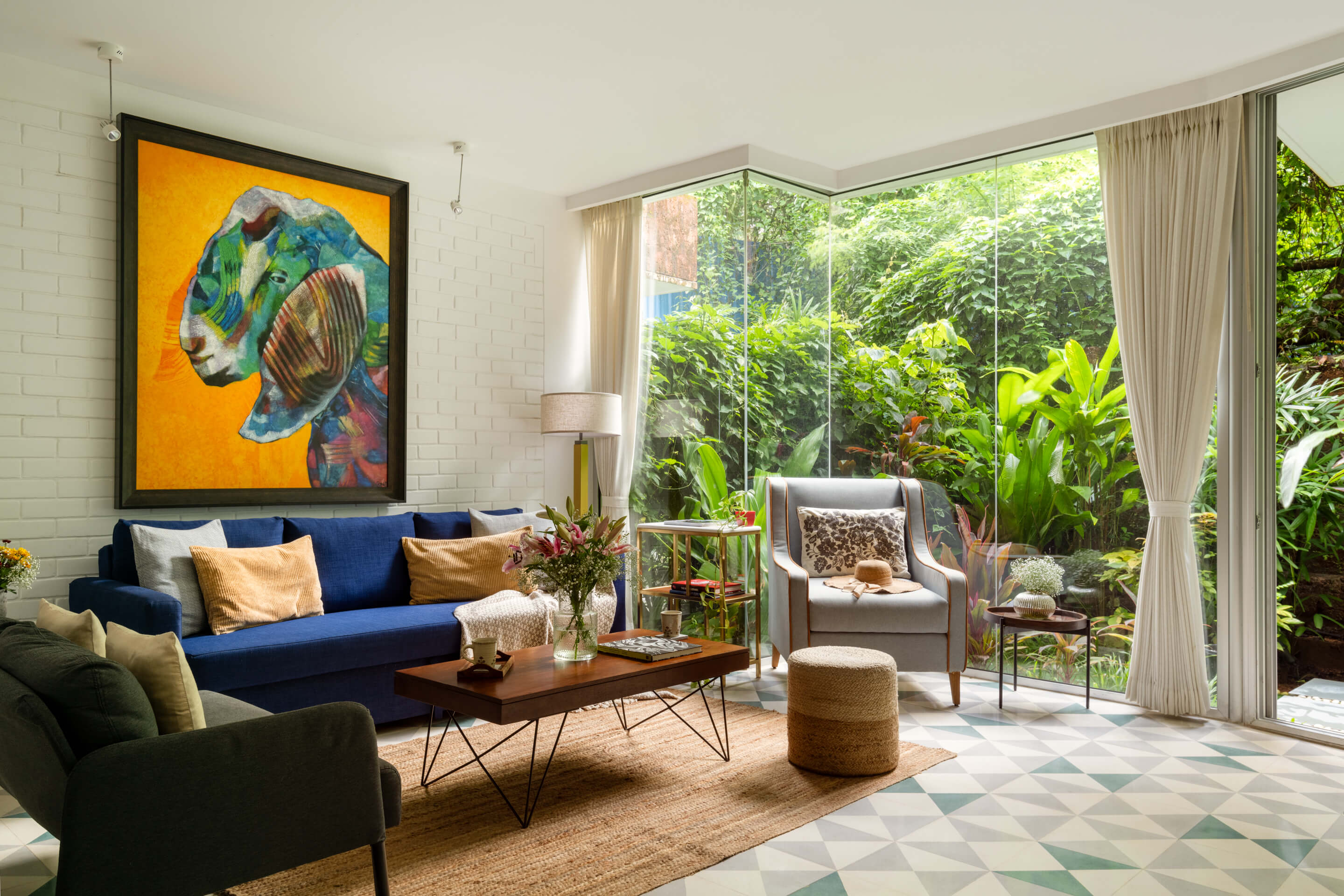 El Sereno - Apartment - 04 - Living room Interior