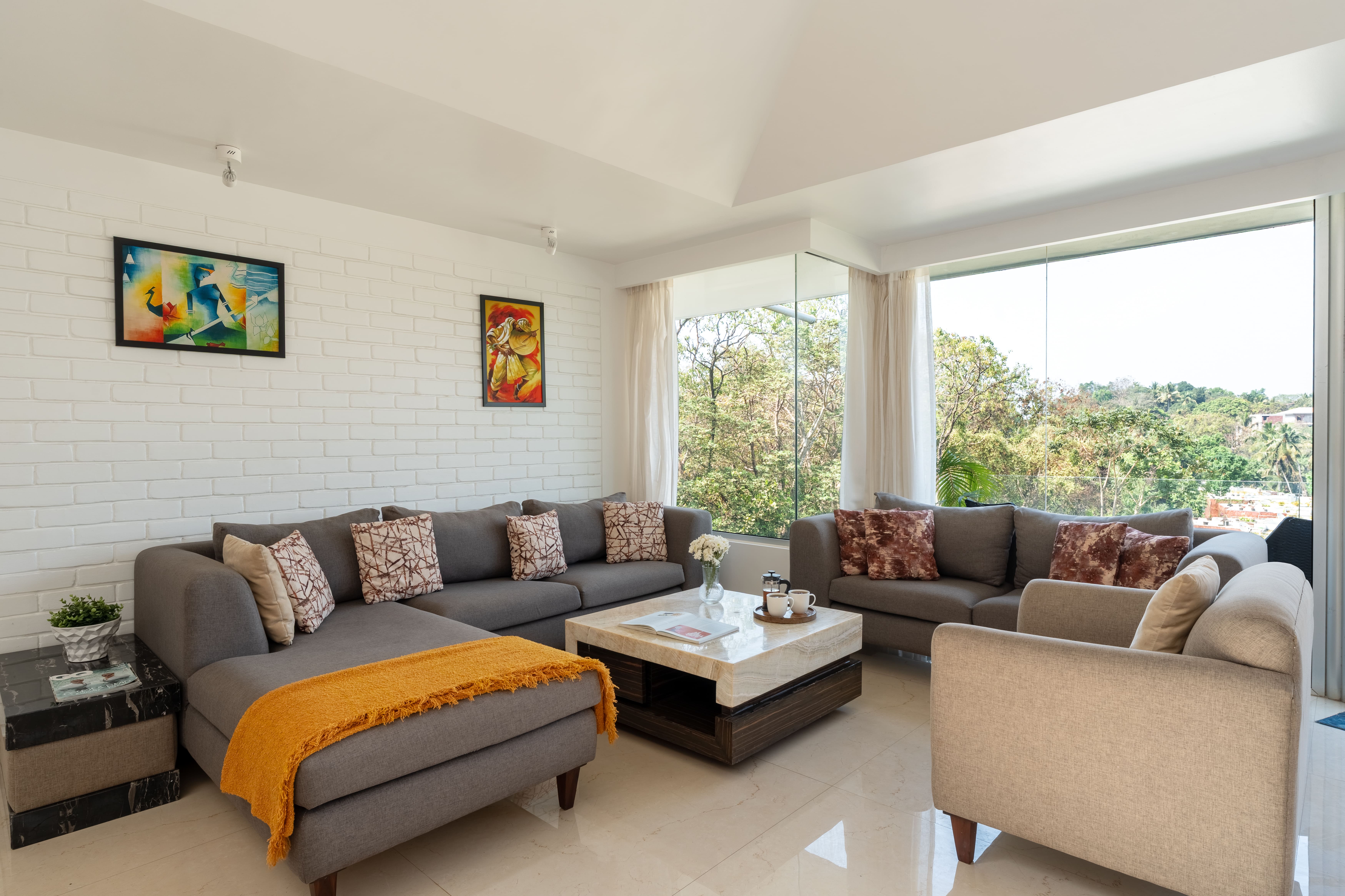 El Sereno - Apartment - 206 - Living room Interior