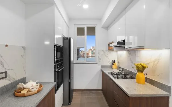 Fully equipped kitchen