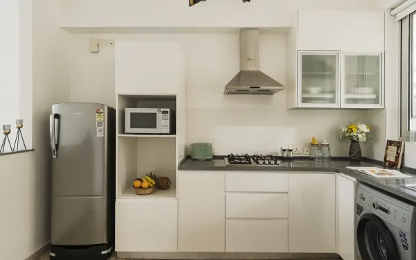 Fully equipped kitchen