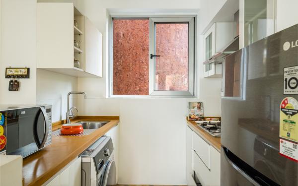 Fully equipped kitchen