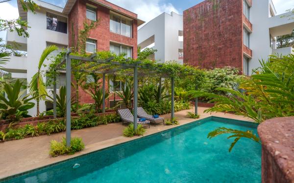 Gated community pool