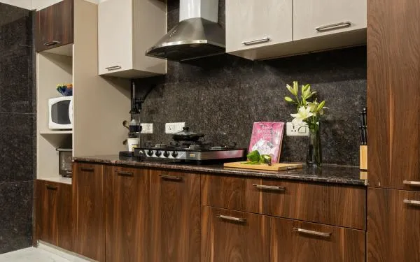 Fully equipped kitchen