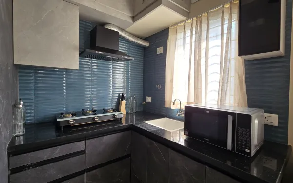 Fully equipped kitchen