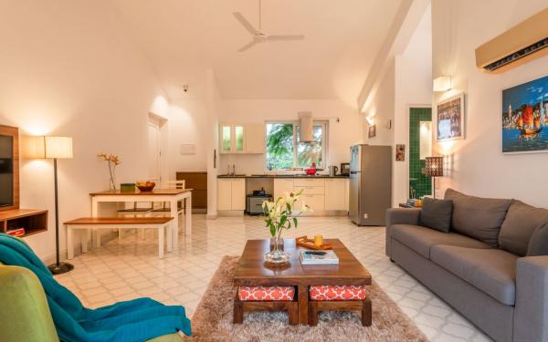 Fully equipped kitchen