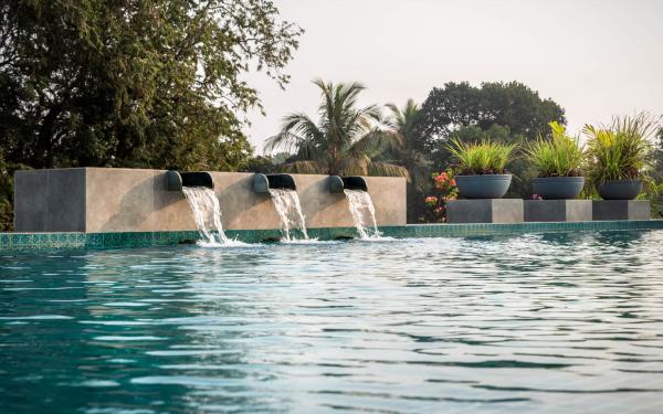 Gated community pool