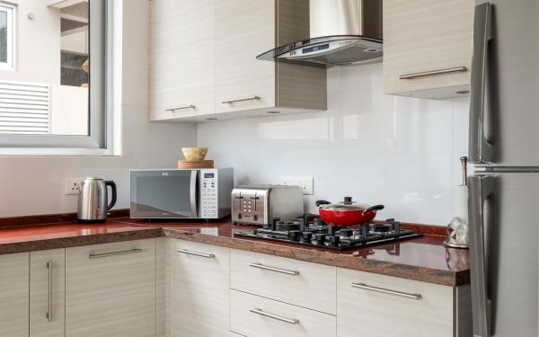 Fully equipped kitchen