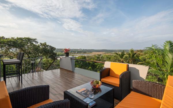 Rooftop terrace